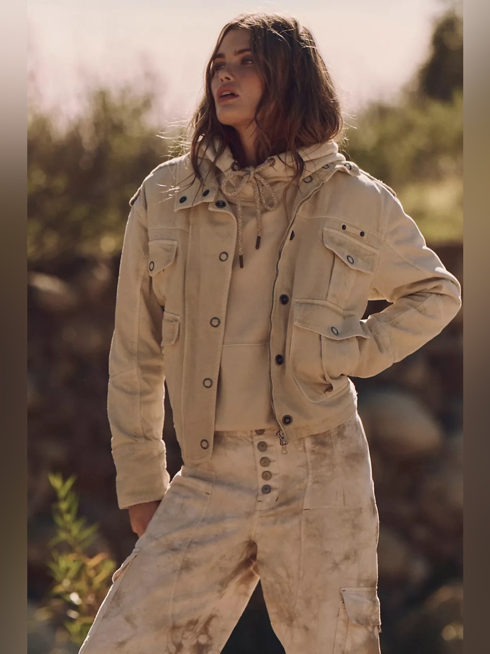 We The Free Kali Washed Jacket. NWT